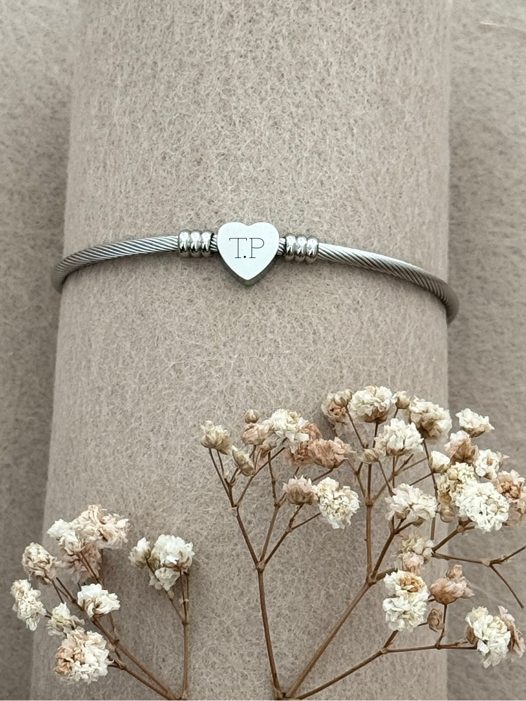 Armband Céline met initialen