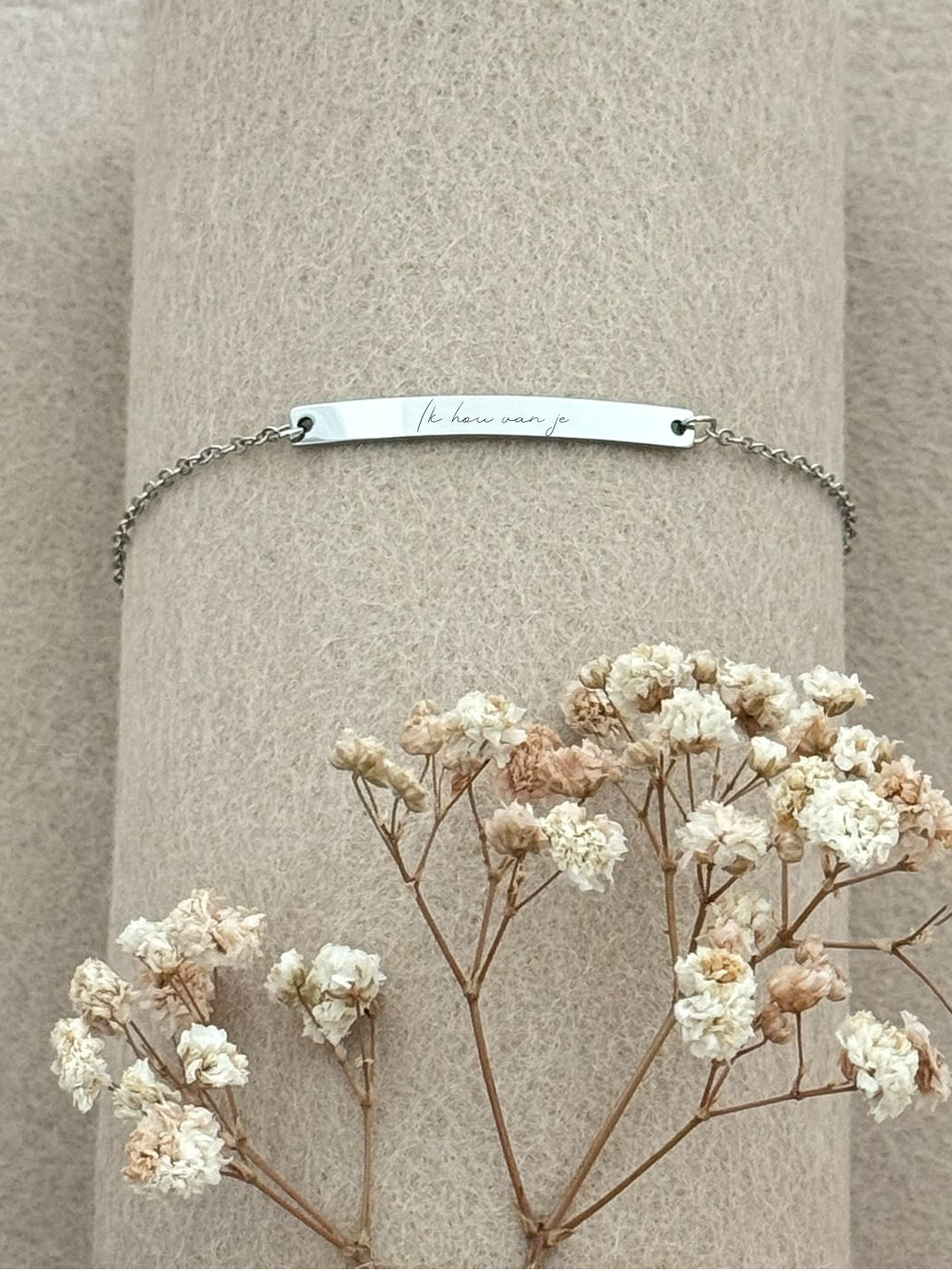Armband Noé in eigen handschrift