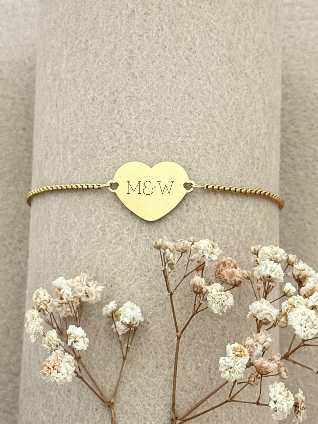 Armband Chloé met initialen