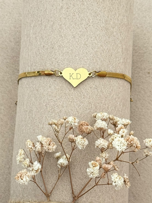 Armband Elena met initialen