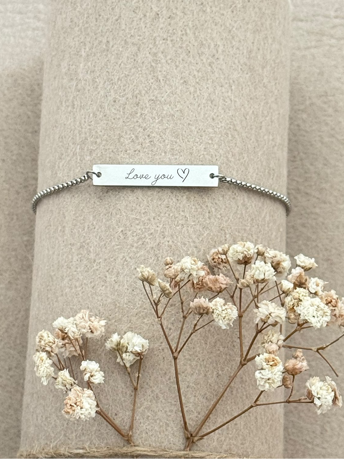 Armband Esmee in eigen handschrift