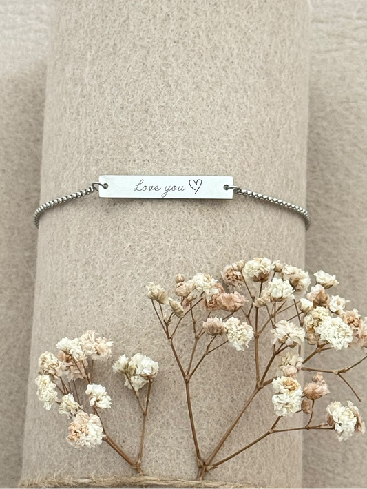 Armband Esmee in eigen handschrift