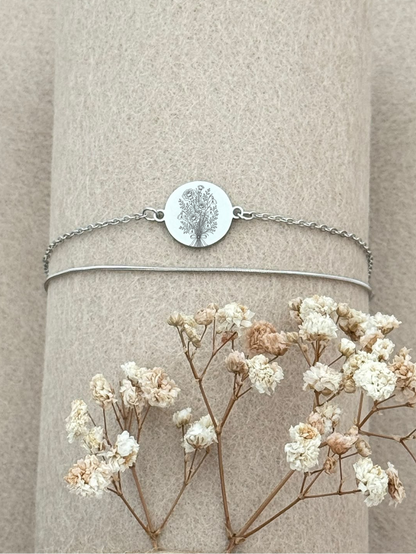 Armband Jolie met geboortebloem