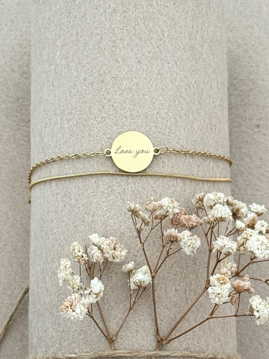 Armband Jolie in eigen handschrift
