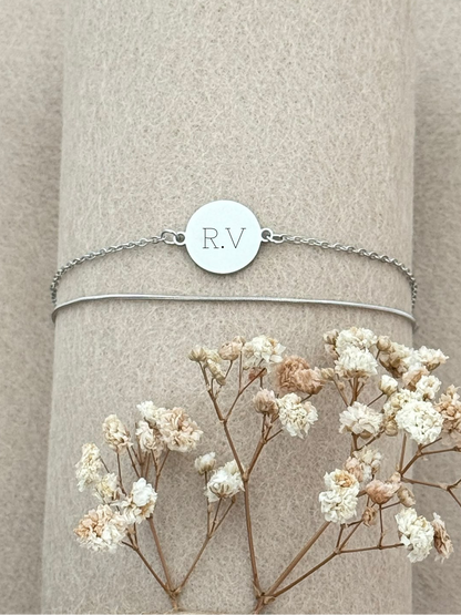 Armband Jolie met initialen