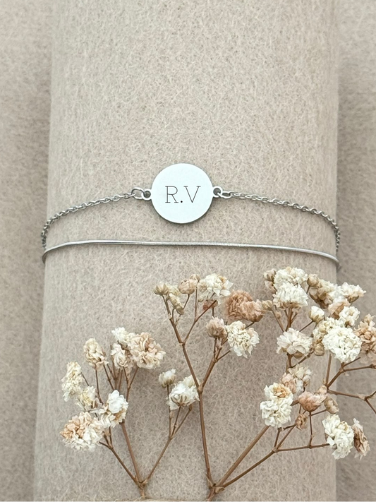 Armband Jolie met initialen