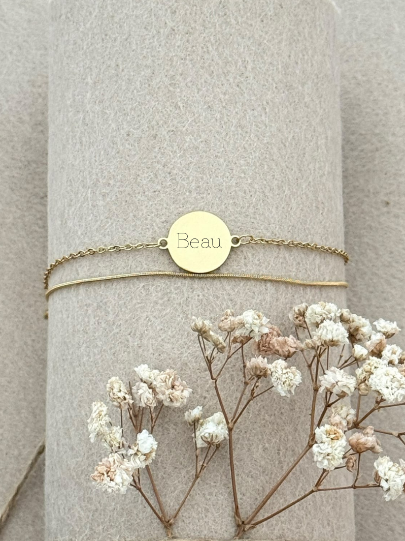 Armband Jolie met naam