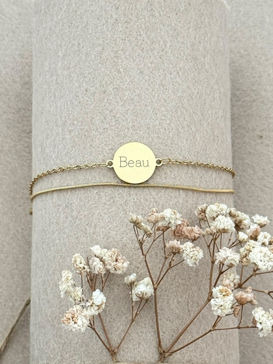 Armband Jolie met naam