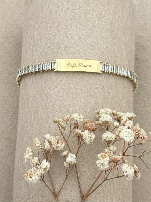 Armband Nora met eigen handschrift