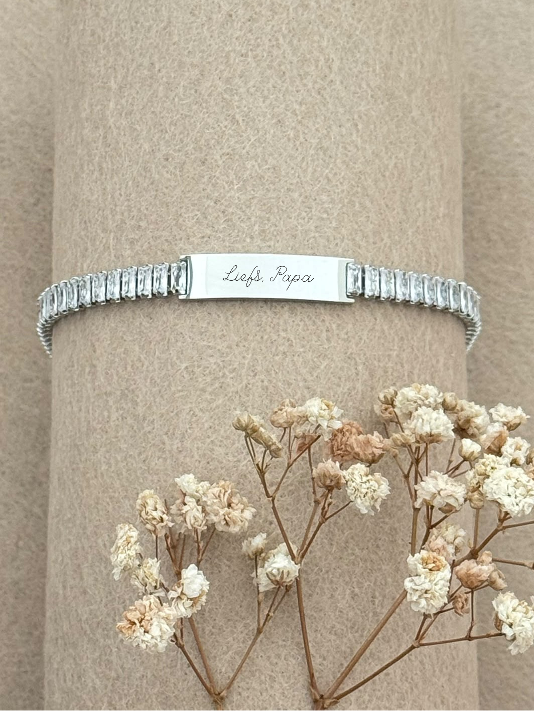 Armband Nora met eigen handschrift