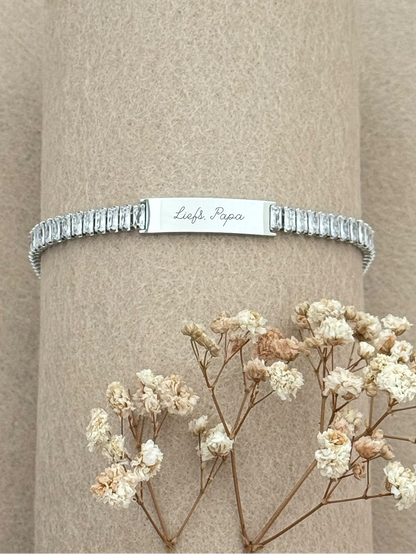 Armband Nora met eigen handschrift