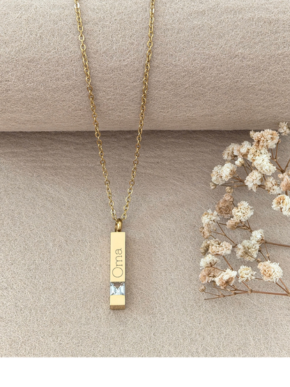 As ketting staafje