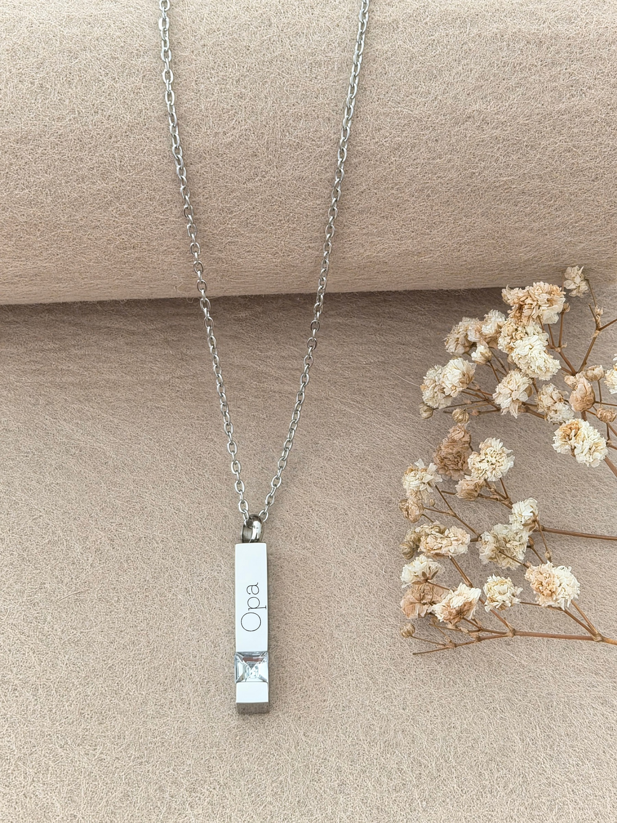 As ketting staafje